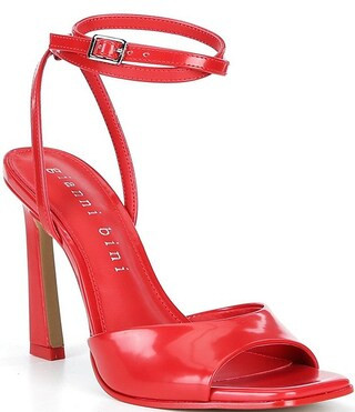 Gianni Bini Foles Ankle Wrap Square Toe Dress Sandals | Dillard's | Dillard's