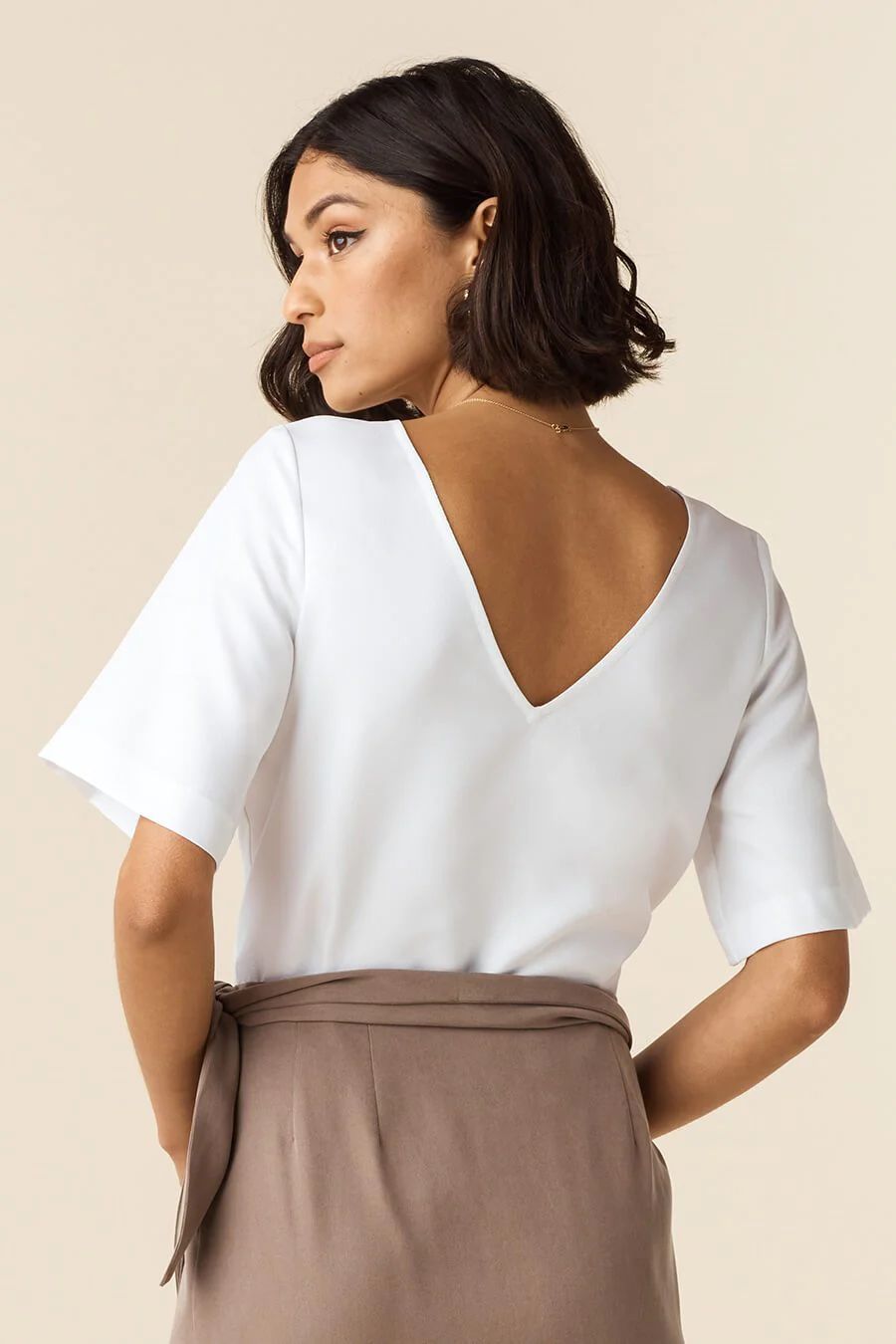 The Cropped Blouse | VETTA
