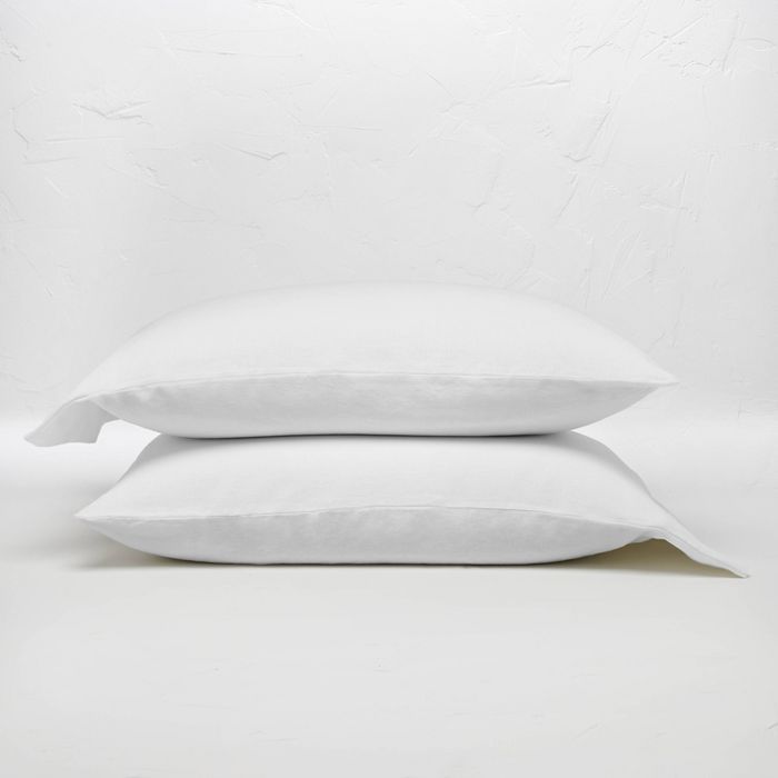 100% Washed Linen Solid Pillowcase Set - Casaluna™ | Target