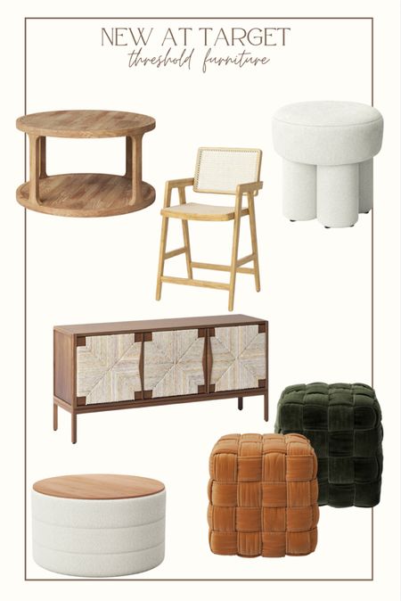New target threshold furniture! 
Velvet ottoman
Coffee table
Sideboard
Target home

#LTKGiftGuide #LTKhome #LTKsalealert