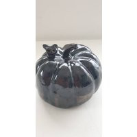 Ceramic Pumpkin Handmade, Artworks, Unique, Pottery, Home Kitchen Decor, Ornament Statue, Halloween | Etsy (US)