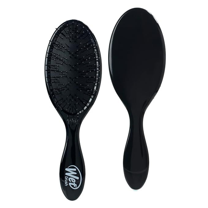 Wet Brush Custom Care Detangler Thick Hair Brush - Black 1 Pc | Amazon (US)