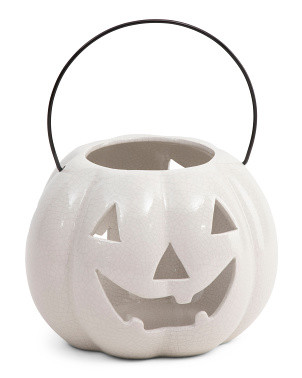 Ceramic Crackled Pumpkin Bowl | Halloween | Marshalls | Marshalls
