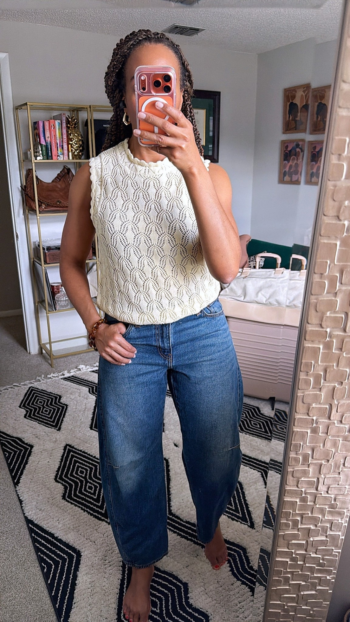 Sézane Spring 2026 (Try-On)

Sharing a handful of favorites that caught my eye right away.

• Mathilda Top (size large)
• Levi’s Dad Barrel Jeans (size 28)

French fashion, fashion for women over 40, work outfit idea, workwear, fall fashion, fall outfit idea, fall style, timeless classic outfits, timeless classic style, classic fashion, Sezane Fashion, French fashion, Sezane Finds, winter fashion looks, spring sweaters

#LTKWorkwear #LTKPetite #LTKMidsize #LTKTravel #LTKdayinmylife #LTKootd #LTKSeasonal #LTKgrwm #LTKOver40