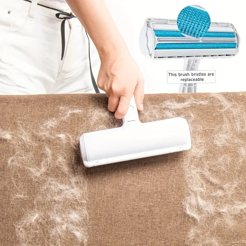 2-Way Pet Hair Roller Remover: Quickly & Easily Remove Dog & Cat Fur From Home Furniture & Clothe... | Temu Affiliate Program