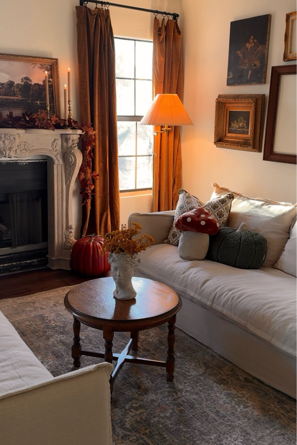 Details on my new living room staples! 

#falldecor #fallaesthetic #fireplacemantle #fireplacesurround #homedecor #interiordesign 

#LTKSeasonal #LTKHome #LTKFallSale