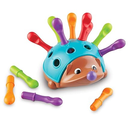 Learning Resources Spike The Fine Motor Hedgehog, Sensory, Fine Motor Toy, Ages 2+ | Amazon (US)