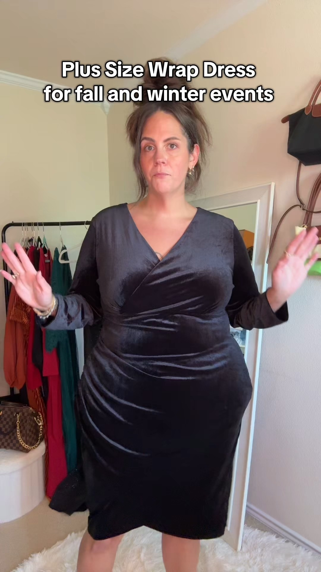 Plus size wrap dress is gorgeous! 

#LTKPlusSize
