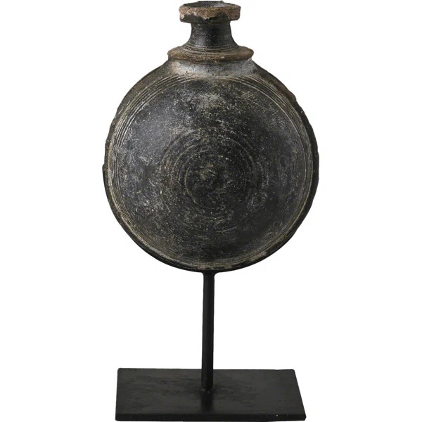 Antique Camel Water Pot on Stand | Wayfair North America