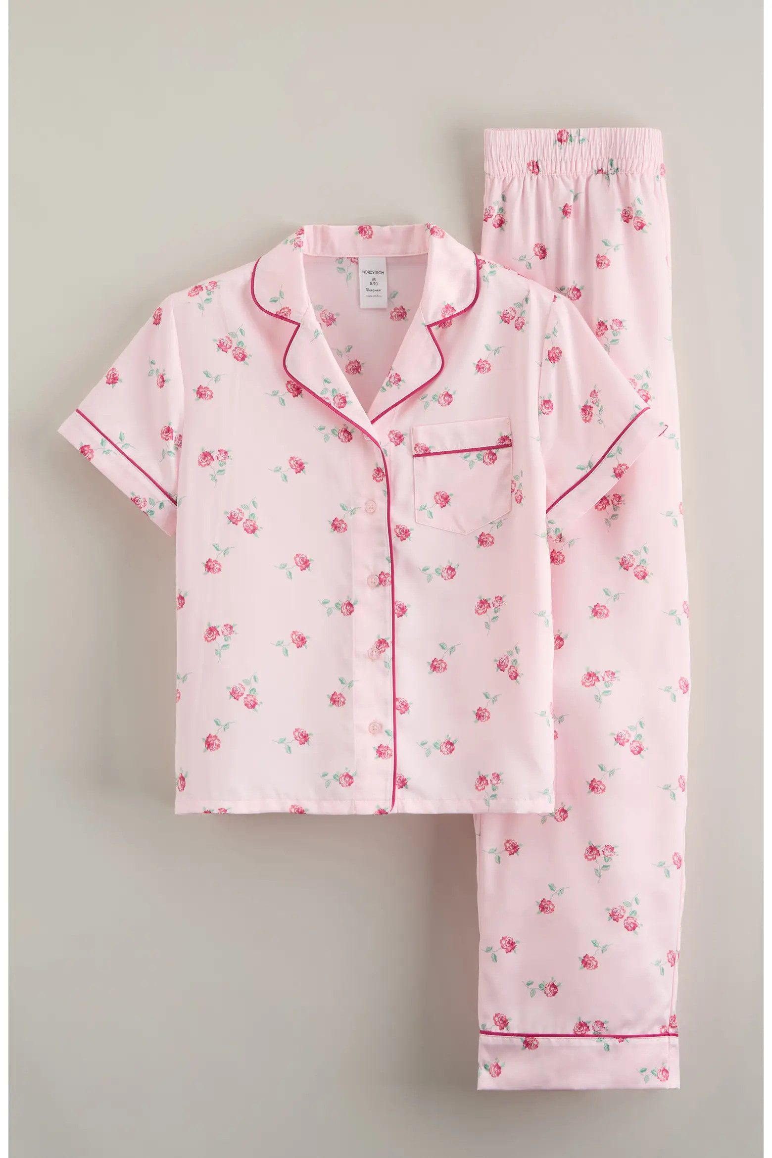 Kids' Satin Pajamas (Women) | Nordstrom | Nordstrom