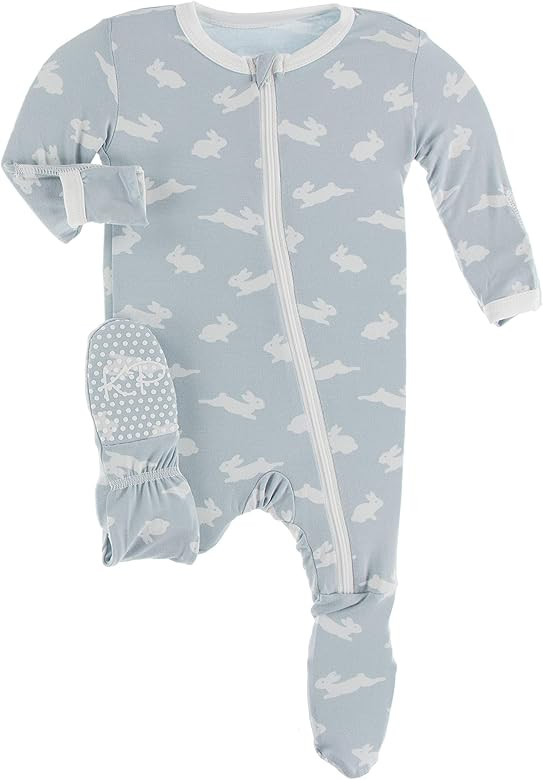 KicKee Pants Easter Footie with Zipper, Select Colors, Perfect Onesie for Boy or Girl, Baby Cloth... | Amazon (US)