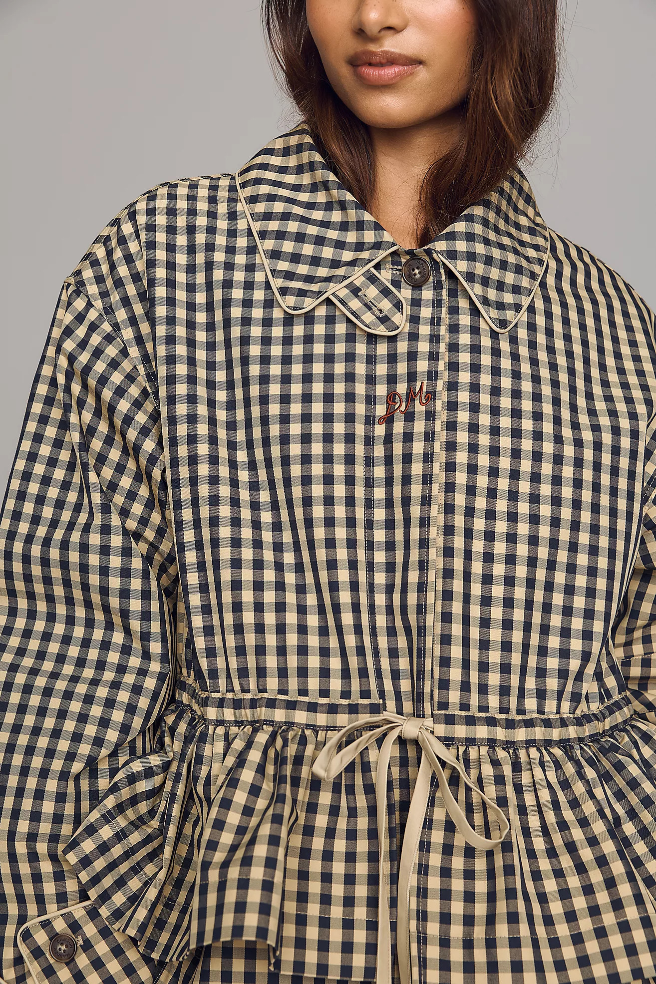 Damson Madder Myrtle Trench Coat | Anthropologie (US)