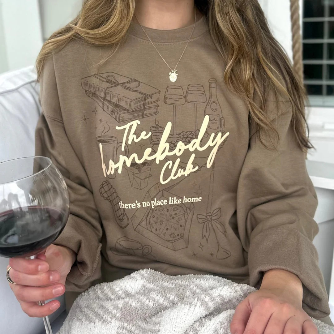 PUFF 'The Homebody Club' Sweatshirt | United Monograms