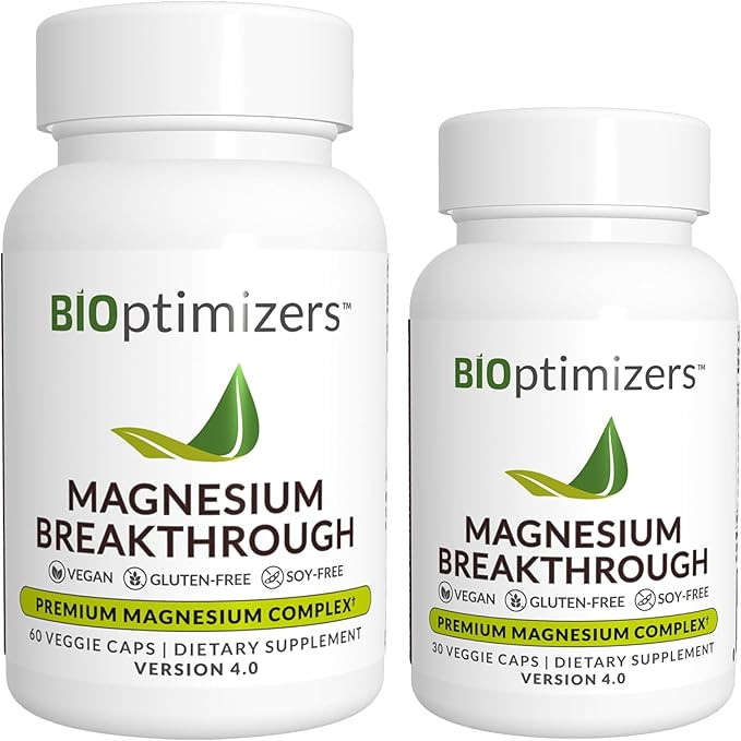 Magnesium Breakthrough Supplement 4.0 - Has 7 Forms of Magnesium: Glycinate, Malate, Citrate, and... | Amazon (US)