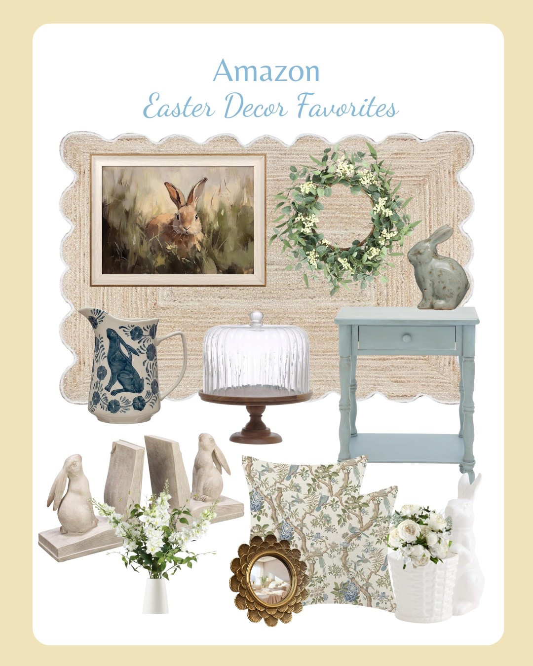 Love these affordable spring/Easter decor pieces from Amazon! 🐇

It’s a great way to refresh your table or room for the spring season! 💕

#LTKFindsUnder50 #LTKHome #LTKStyleTip