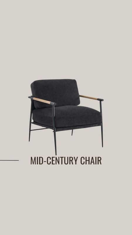 Mid Century Modern Chair #midcenturymodern #accentchair #sidechair #chair #interiordesign #interiordecor #homedecor #homedesign #homedecorfinds #moodboard 

#LTKhome #LTKstyletip