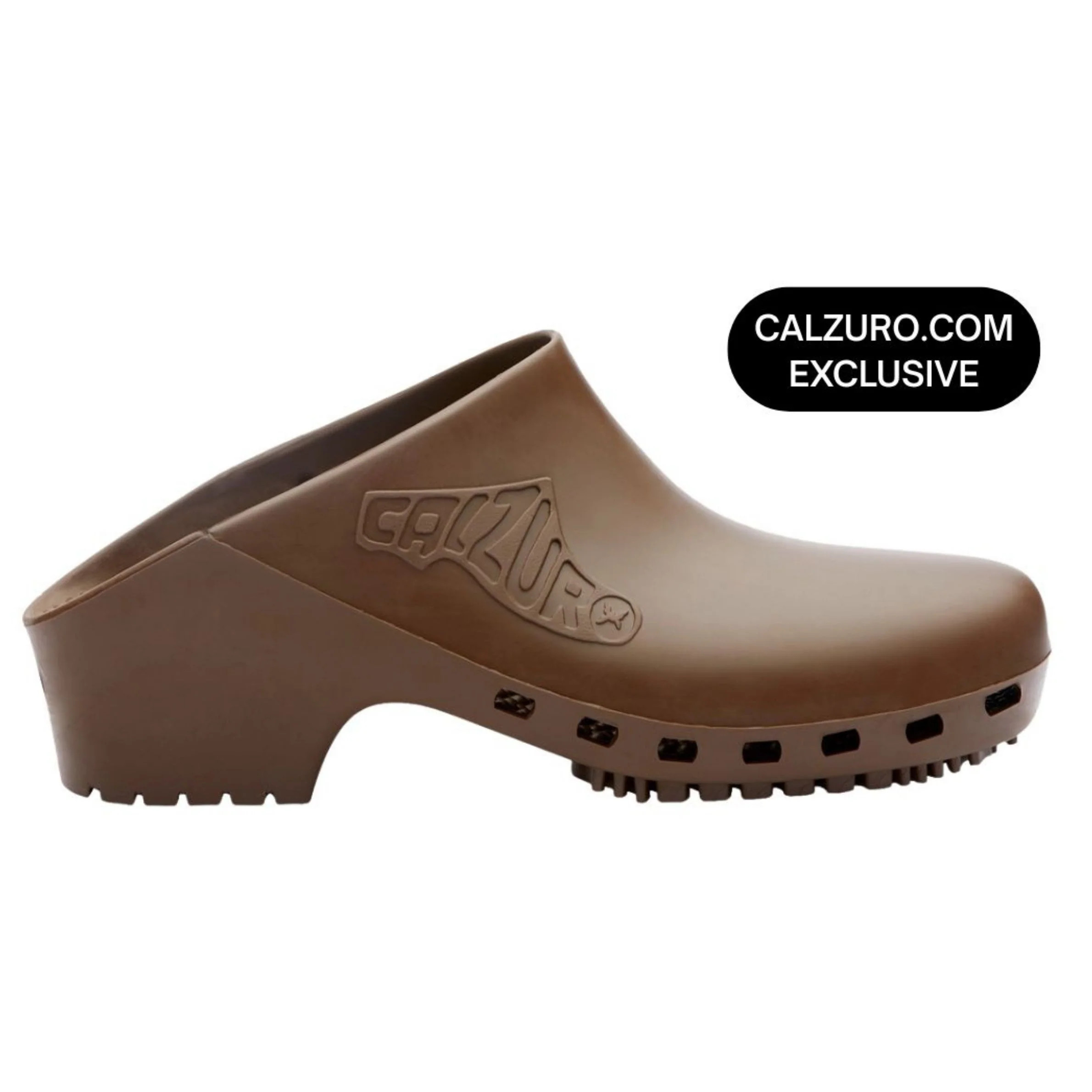 Brown Classic Clogs | Slip-Resistant Work Shoes | Calzuro | Calzuro