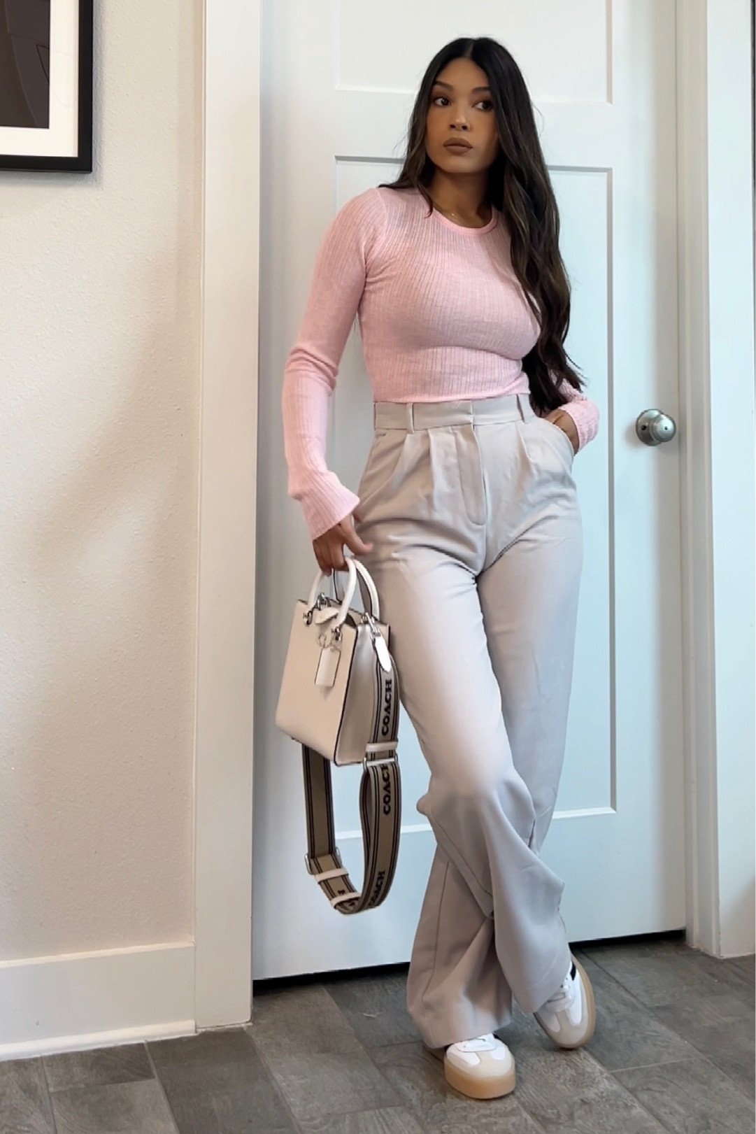 Top XS, bottoms XS

#LTKMostLoved #LTKSeasonal #LTKworkwear