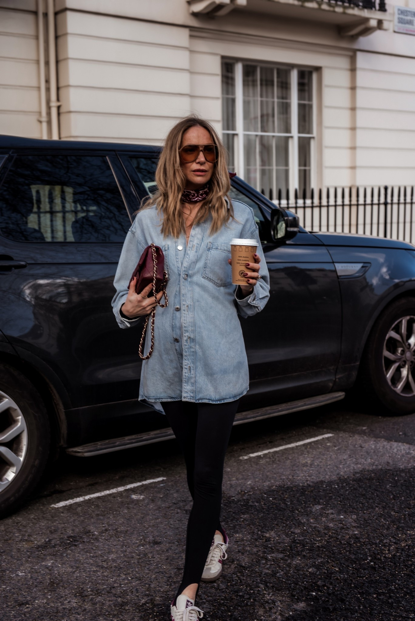 Nothing beats an oversized denim shirt, leggings & shades for an off duty Mum look 

#LTKuk #LTKstyletip #LTKsummer
