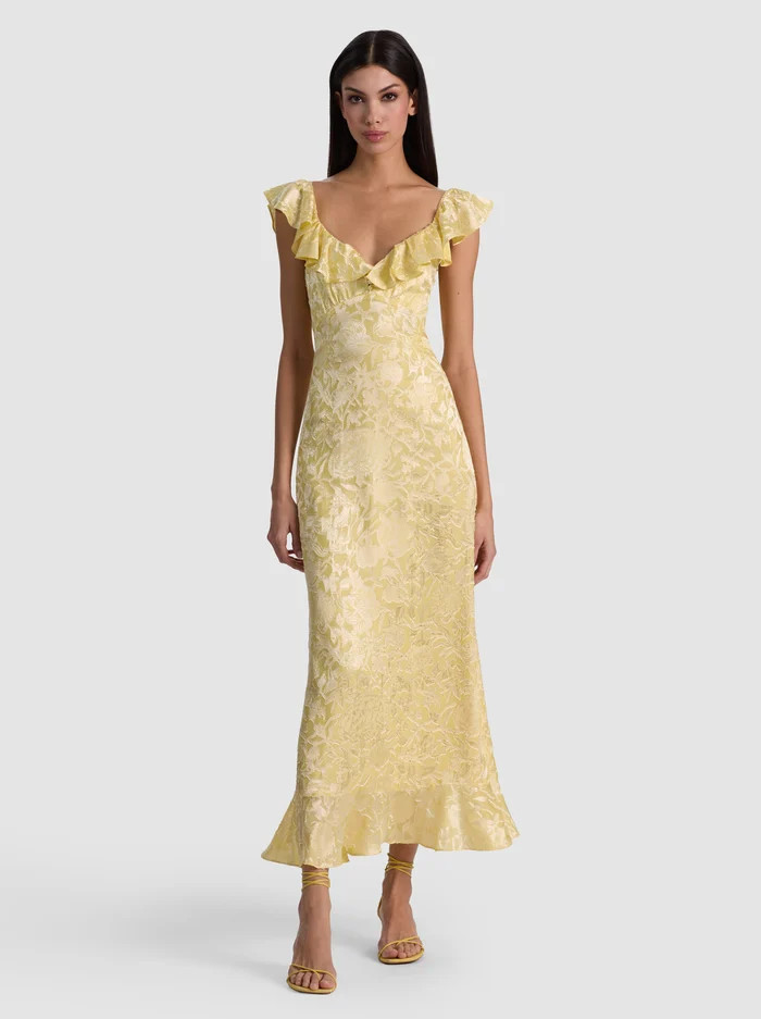 GEMMA MIDI DRESS | Alice + Olivia