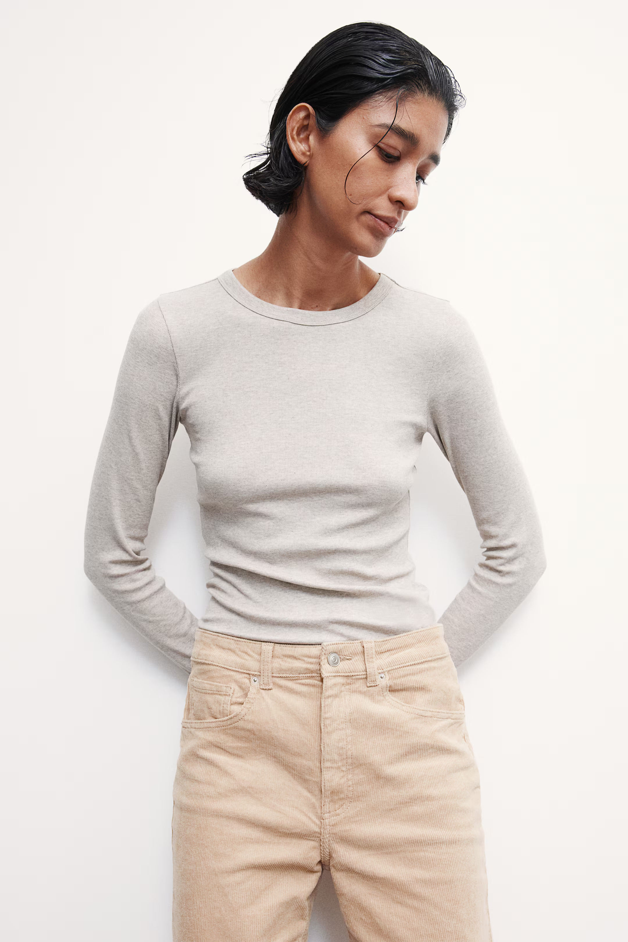 Corduroy trousers | H&M (UK, MY, IN, SG, PH, TW, HK)