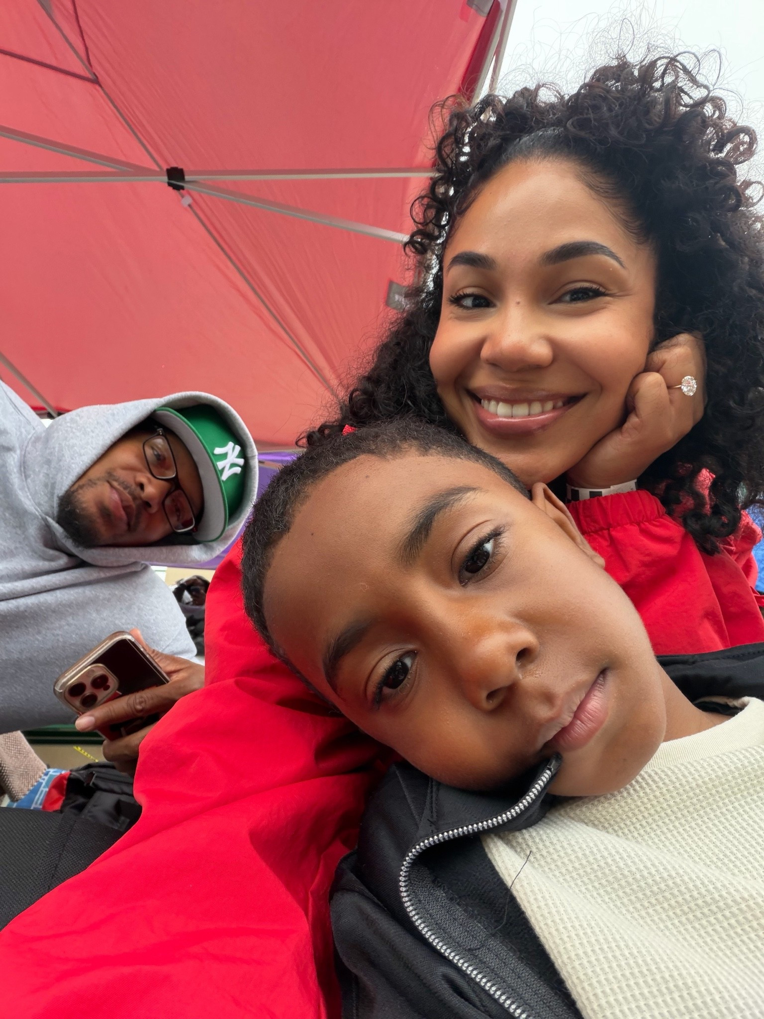 Track days with my guys ❤️ This Zara windbreaker has been perfect for this gloomy day and the hood is big enough to fit all my hair underneath 🙌🏾 #zarafinds @Zara

#LTKootd #LTKgrwm