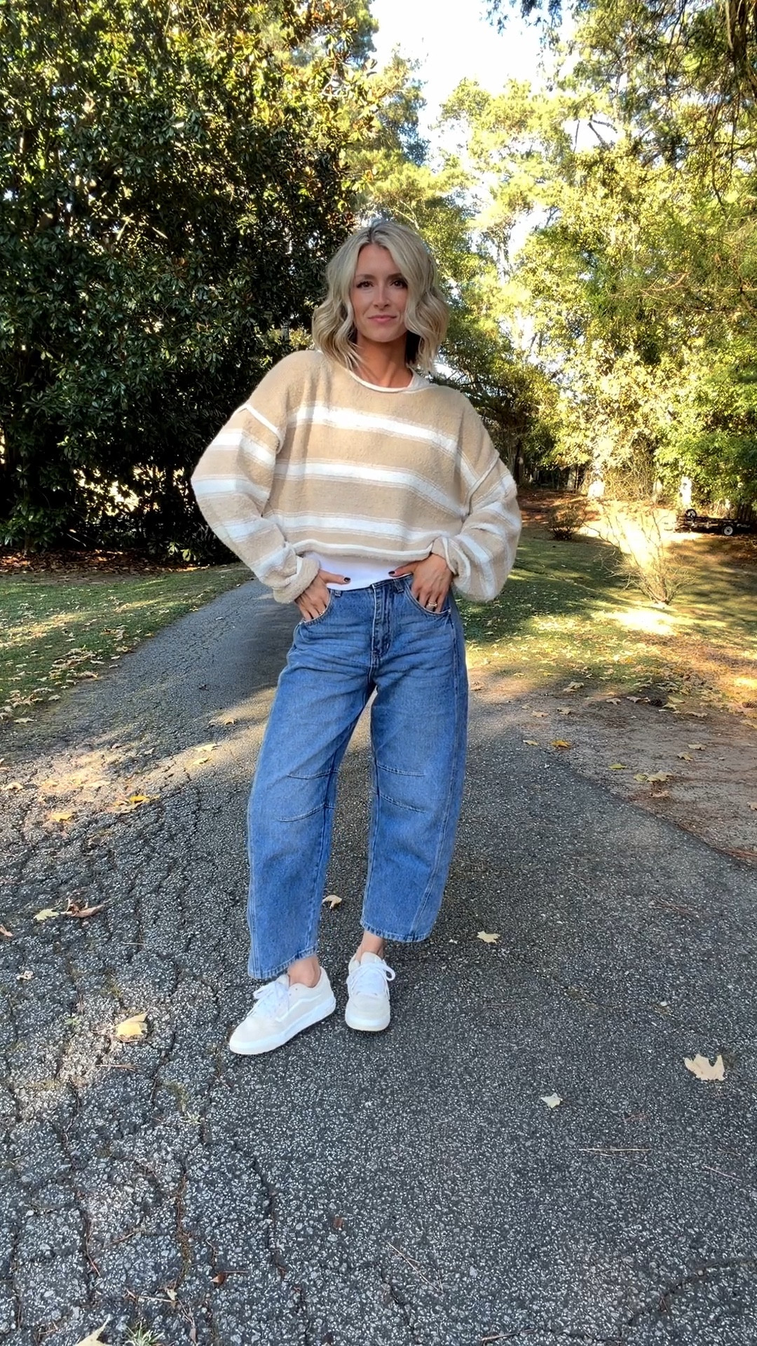 An easy and cute fall outfit! 🍂 

#LTKSeasonal #LTKFindsUnder50 #LTKStyleTip