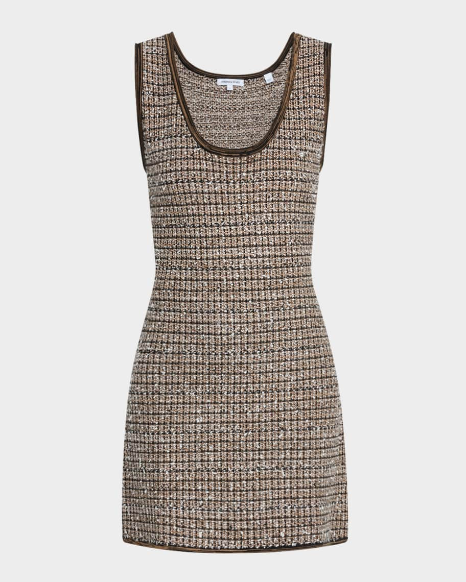 Veronica Beard Bassette Knit Mini Dress | Neiman Marcus