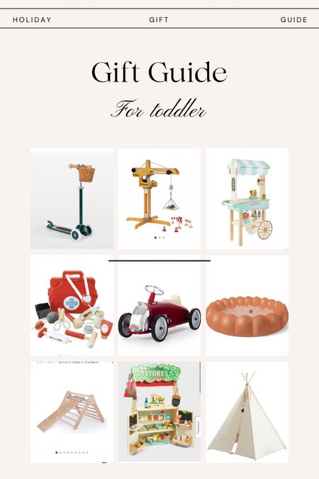 Gift guide for toddler

#LTKGiftGuide #LTKHoliday #LTKfamily