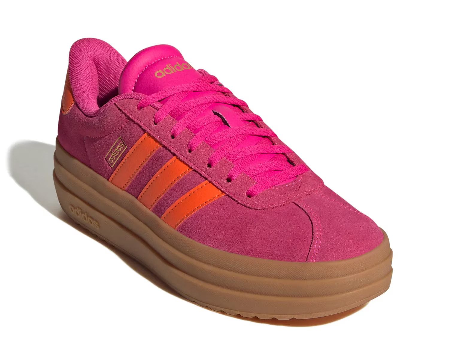adidas VL Court Bold Sneaker | Women's | Bright Pink | Size 8.5 | Sneakers | DSW