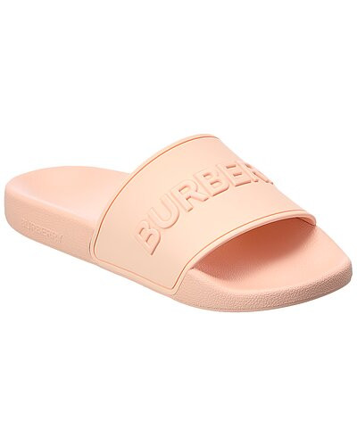 Logo Rubber Slide | Gilt