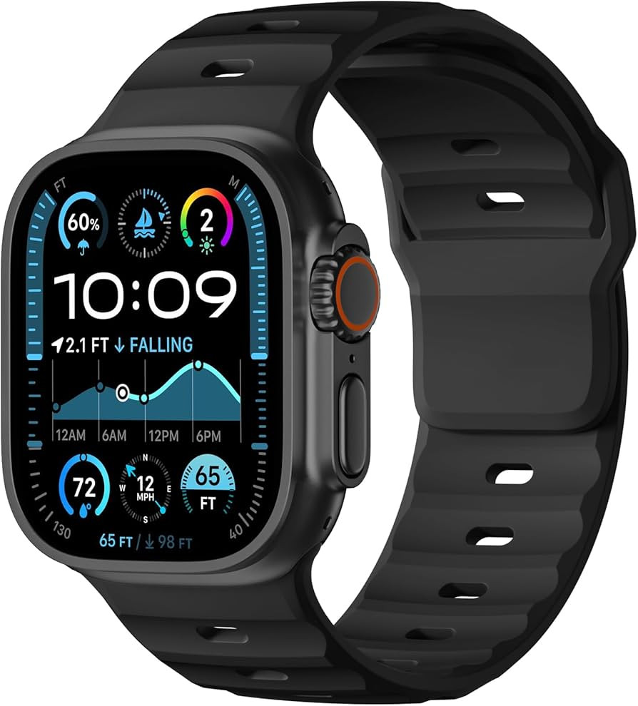 Wepro Sport Bands for Apple Watch Ultra 2 Ultra 3 Ultra Band 49mm 46mm 45mm 44mm 42mm for Men, Wa... | Amazon (US)