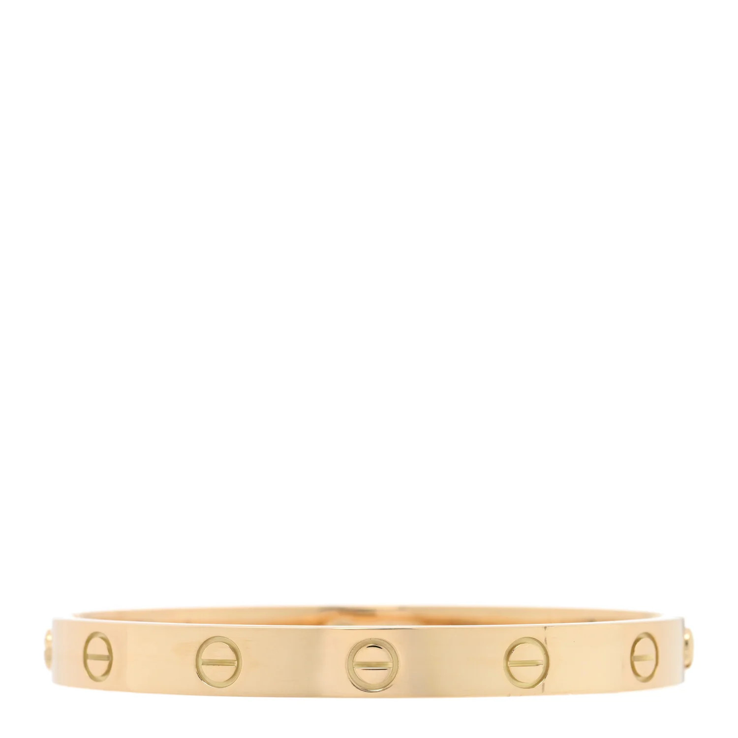 18K Yellow Gold Love Bracelet 16 | FASHIONPHILE (US)