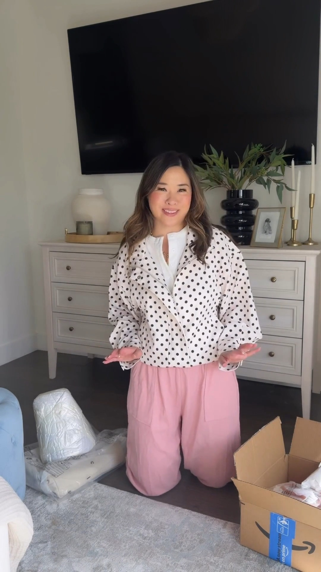 Amazon Spring Unboxing Size Medium

Polka dot jacket, affordable fashion, Amazon fashion, styling tip, mom style, cool mom outfit 

#LTKmomlife #LTKootd #LTKSeasonal