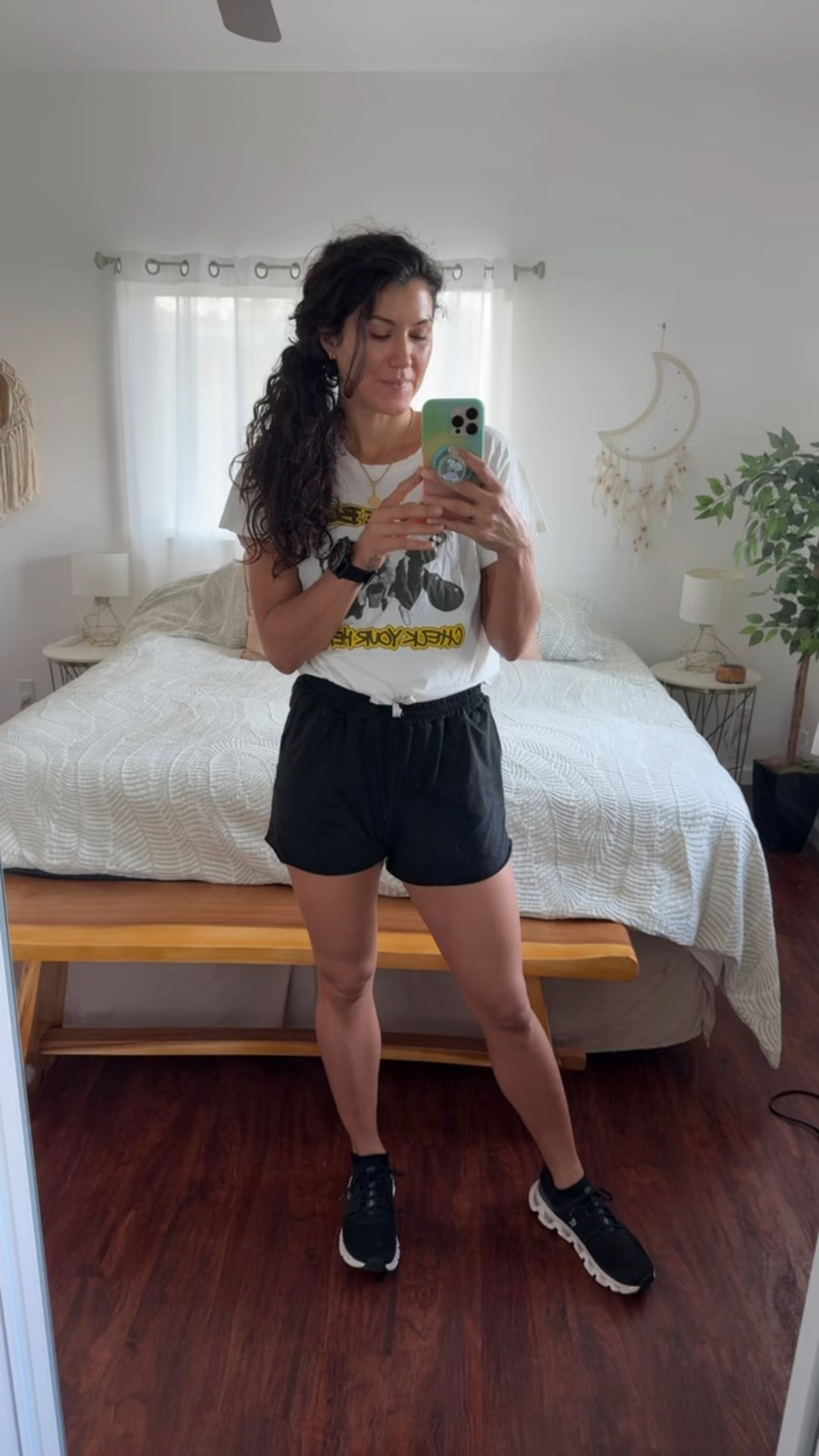 Acute, comfortable, and soft outfit to wear on your daily walks. I absolutely love the band of tees by daydreamer, and although I couldn’t find this exact one still in stock, I know it’s available online at Revolve:

https://app.revolve.com/mobile/daydreamer-beastie-boys-check-your-head-solo-tee-in-vintage-white/dp/DDRE-WS712/

Outfit details in my video! 



#LTKActive #LTKStyleTip
