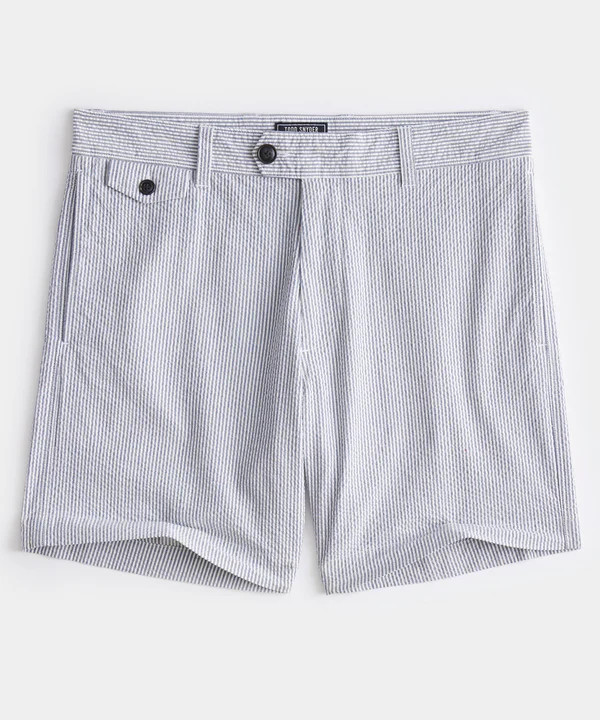 7" Hudson Short in Seersucker | Todd Snyder