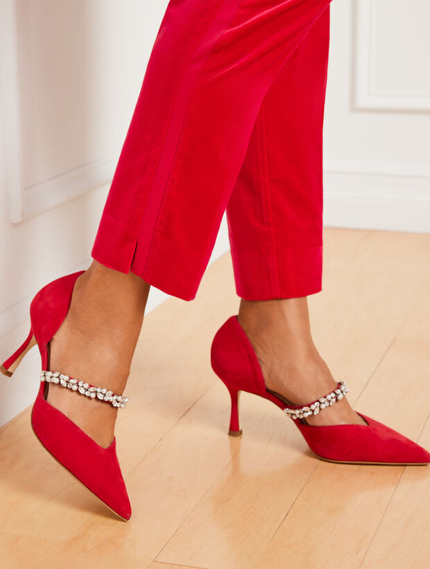Velvet Slim Ankle Pants | Talbots