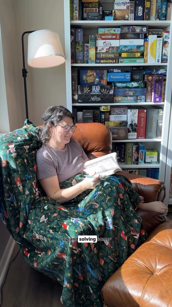 A ☠️ solved a day keeps the holiday stress away! 😅🕵️‍♀️

Linked more of our favorite puzzle books for kids and adults!

#LTKHoliday #LTKFamily #LTKGiftGuide