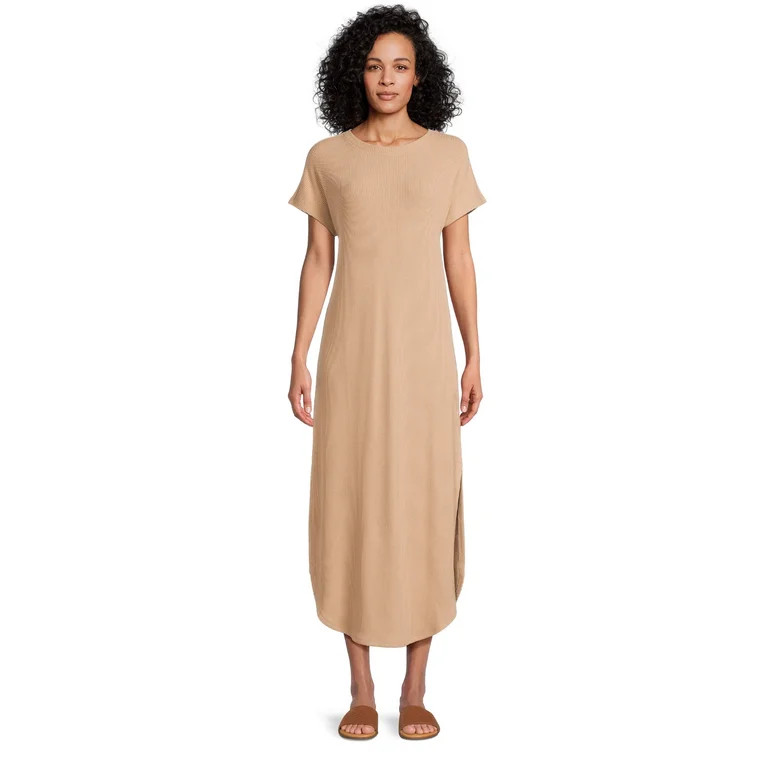 Time and Tru Women's Rib Maxi | Walmart (US)