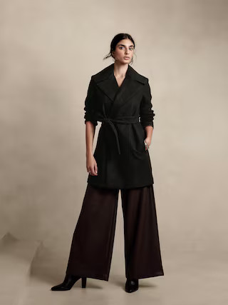 Tie-Waist Coat | Banana Republic Factory