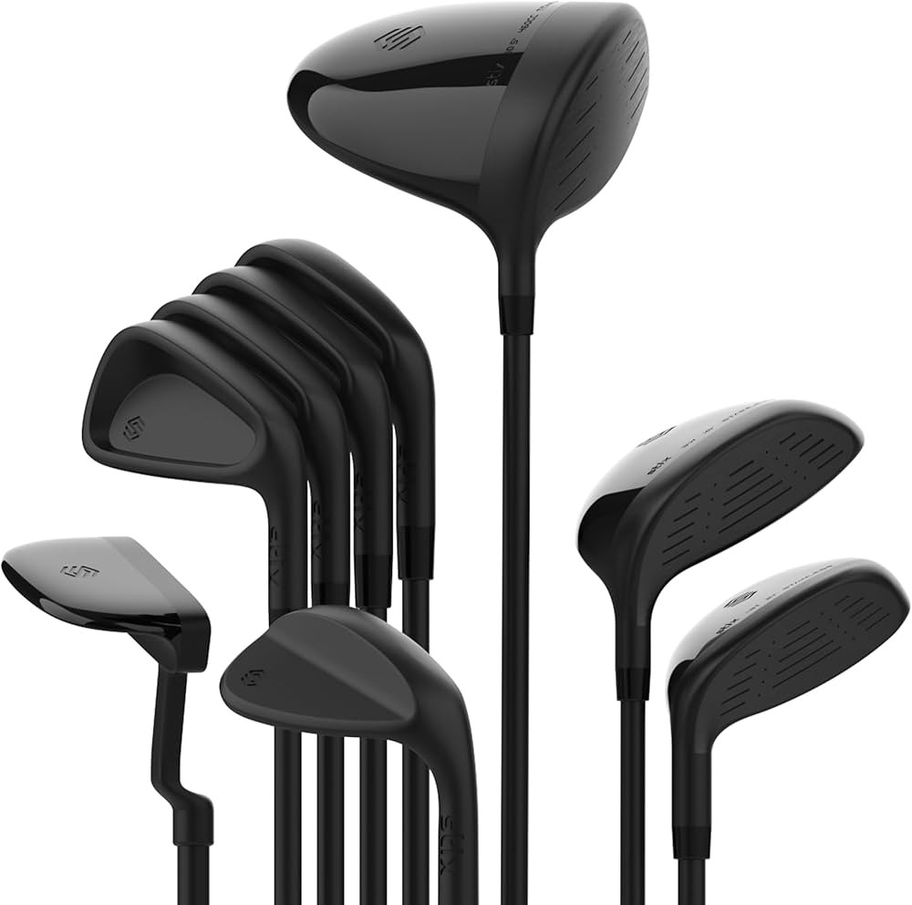 Stix Golf Club Set - Unisex - Black - 9 Set Clubs - Graphite Shafts - Premium Materials, Modern D... | Amazon (US)