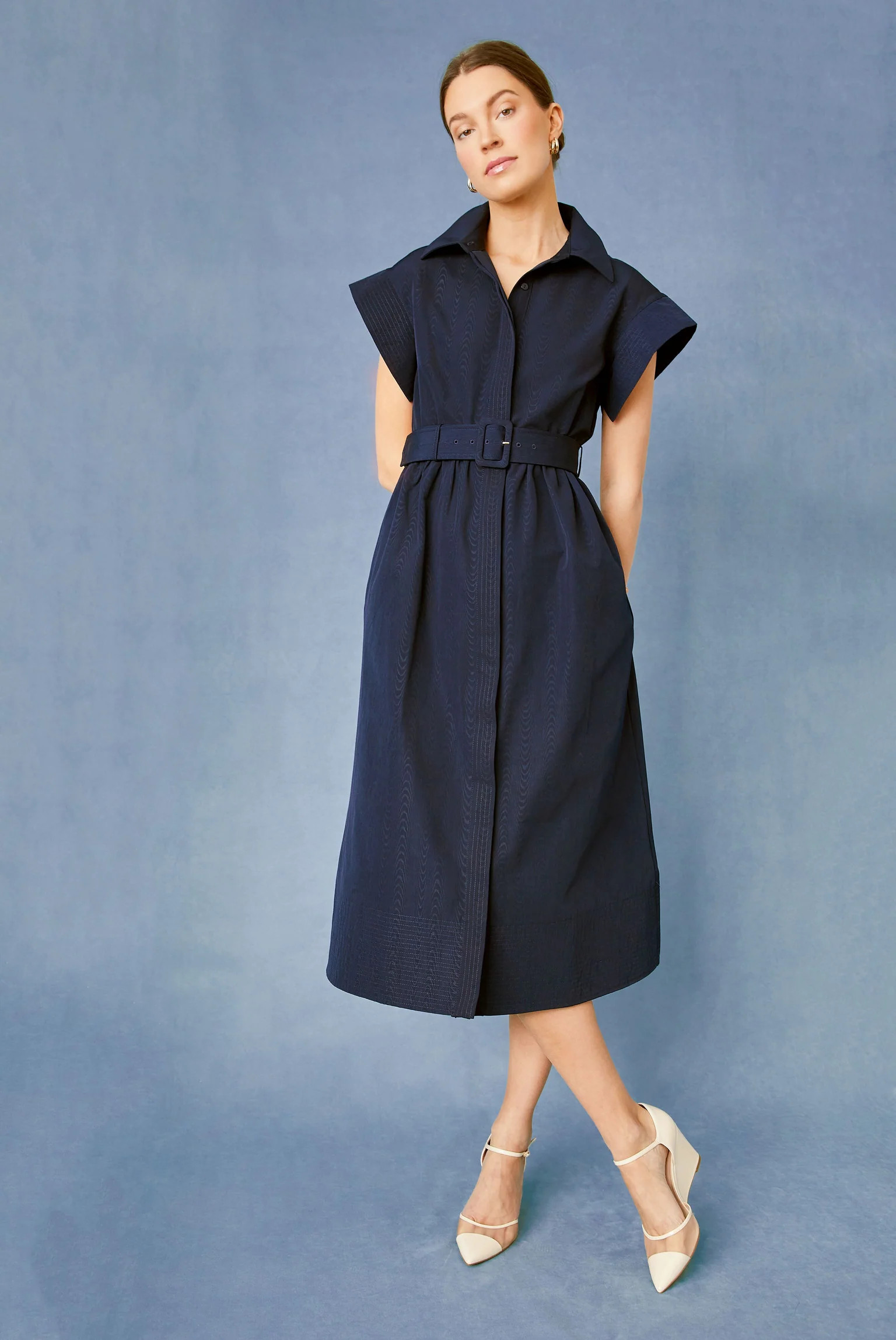 Navy Chloe Dress | Tuckernuck (US)