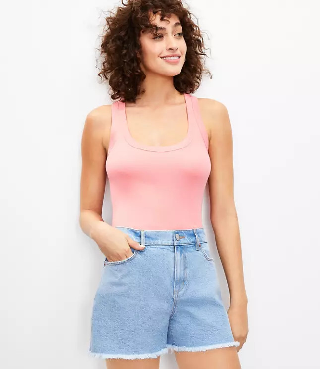 Scoop Neck Tank | LOFT