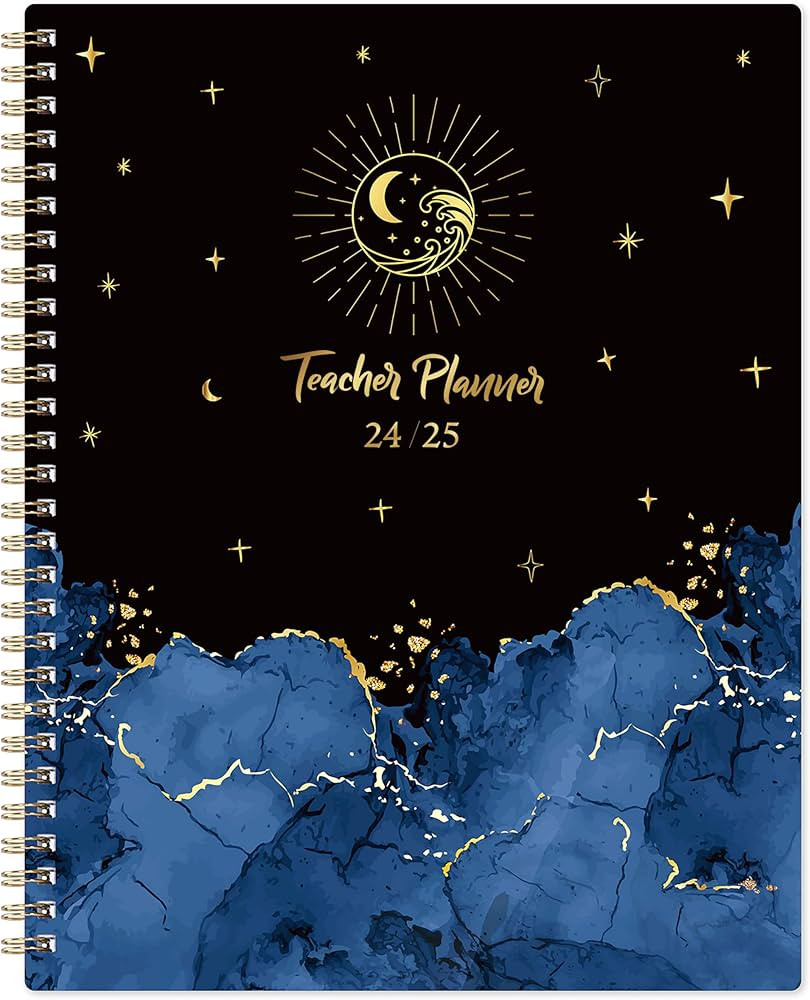 Teacher Planner 2024-2025 - Academic Lesson Planner, July 2024 - June 2025, 8'' x 10'', Lesson Pl... | Amazon (US)