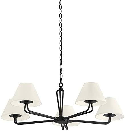 Troy Lighting F2536-BI Ozias - 5 Light Chandelier in Contemporary Style-11.5 Inches Tall and 36 I... | Amazon (US)