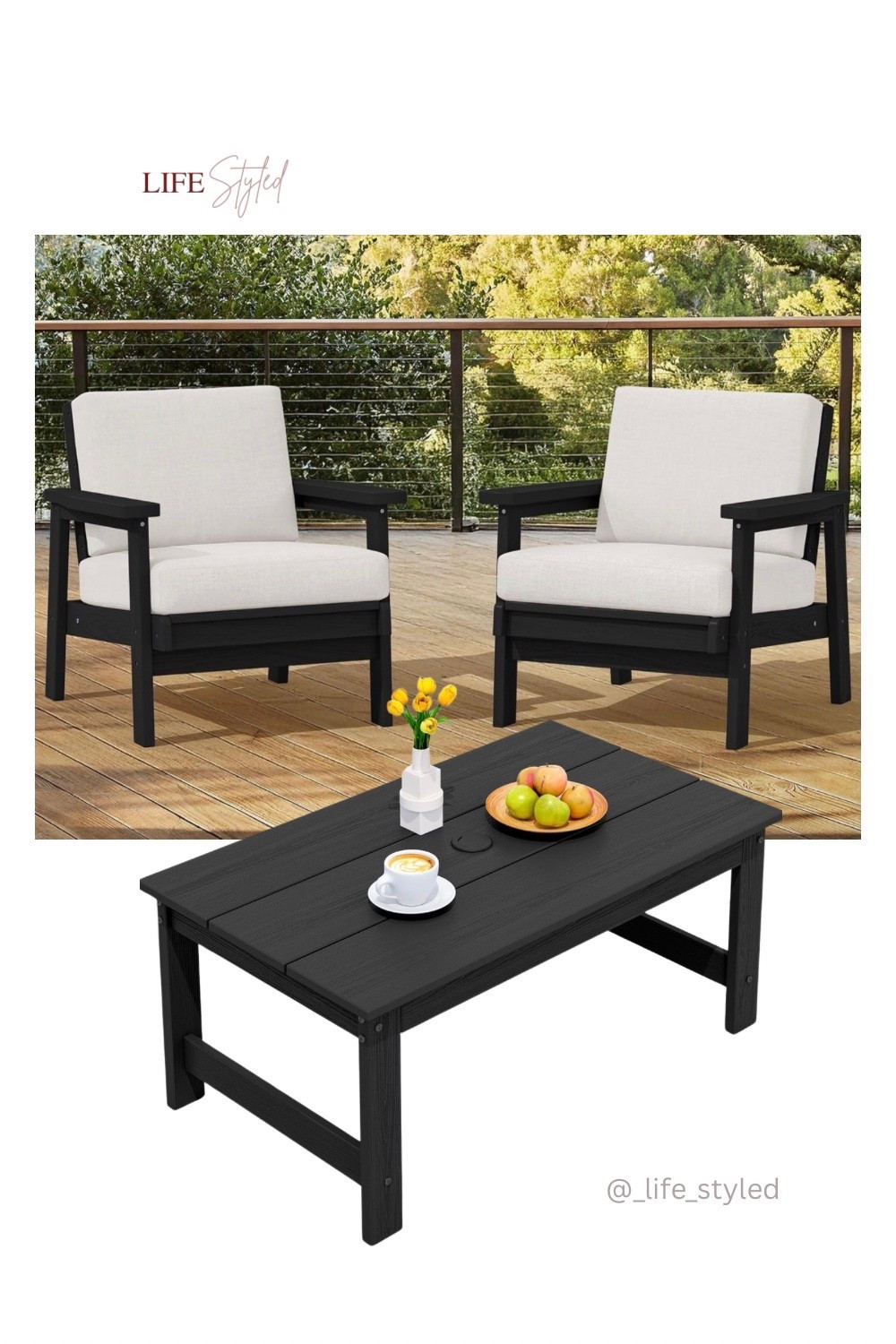 Low effort, high vibe patio moment 💯

#LTKHome #LTKSeasonal #LTKSaleAlert