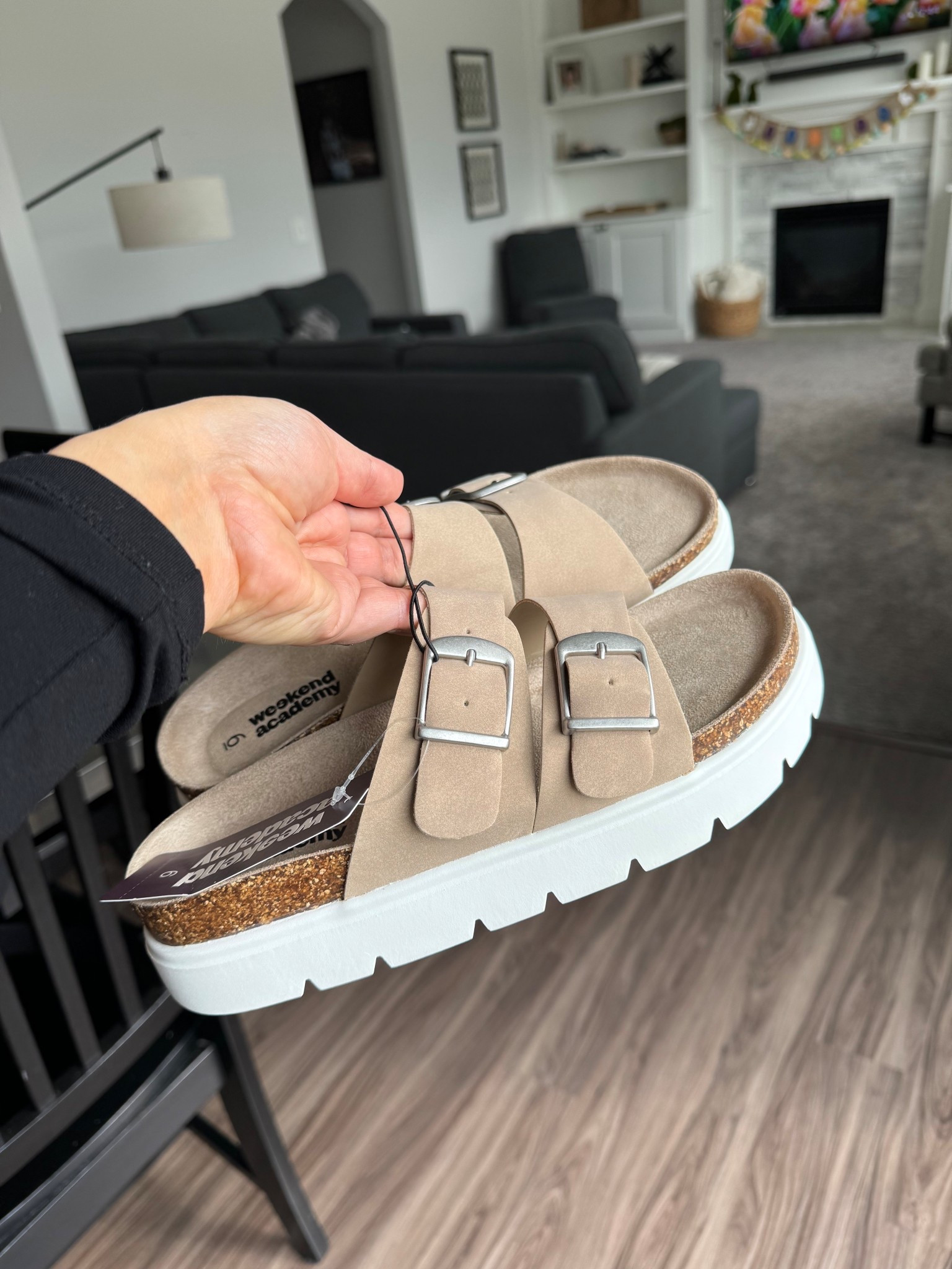 Cutest sandals for spring/summer! I ordered size 6 in girls (normally wear a size 8) 

#LTKSeasonal #LTKmomlife #LTKootd