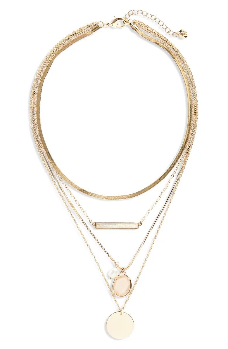 Cultured Pearl Layered Necklace | Nordstrom