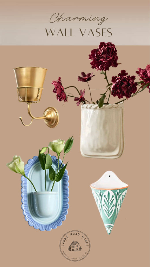 Wall vases = instant charm ✨ The easiest way to add dimension, color, and a collected feel to your space.

Shop these + similar finds 👇

#LTKhome #LTKfinds #LTKstyletip #wallvase #vintagehome #eclecticdecor #homedetails #interiorinspo #cozydecor #homeaccents 

 