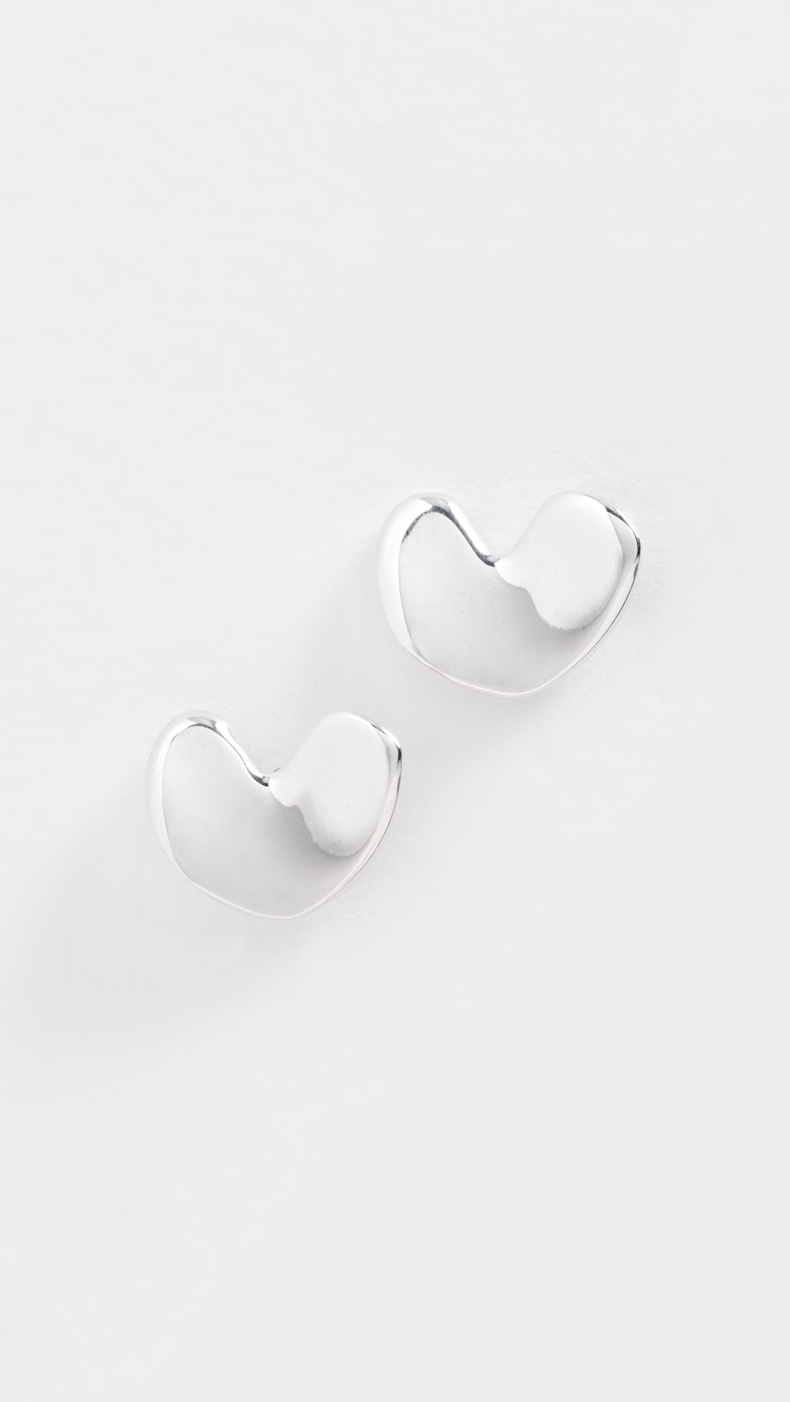 Sculpted Heart Studs | Shopbop